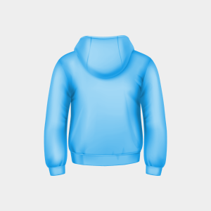 CUSTOM PRINTING KIDS HOODIE BACK