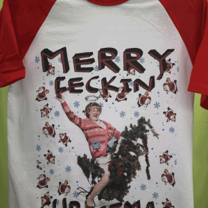 Mrs BROWN MERRY FECKIN' CHRISTMAS - White