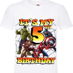 Avengers It's My 5th BIRTHDAY