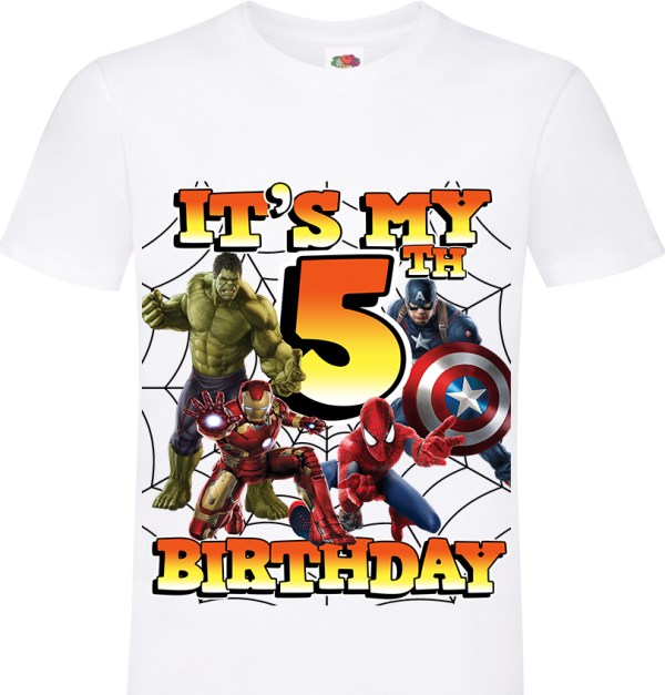 Avengers 5th birthday