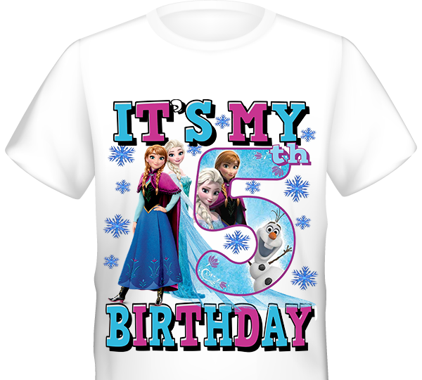 frozen 5th birthday