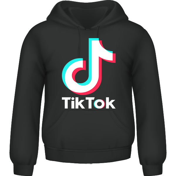 tik-tok-black-hoodie-customshirt.ie