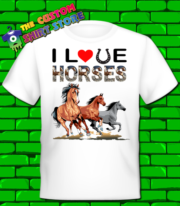 I Love Horses #12-1