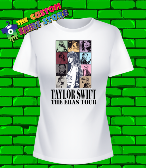 Taylor Swift The Eras Tour Tshirt Female