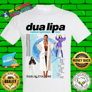 Dua Lipa Concert T-Shirt Kids – Dublin, 27th June 2025