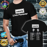 Oasis 2025 Reunion Tour Live Forever Dublin Uk Usa Europe Unisex