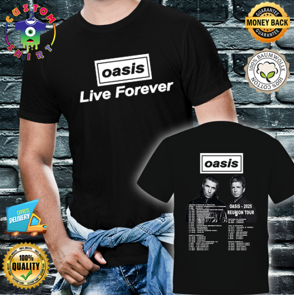 Oasis 2025 Reunion Tour Live Forever Dublin Uk Usa Europe